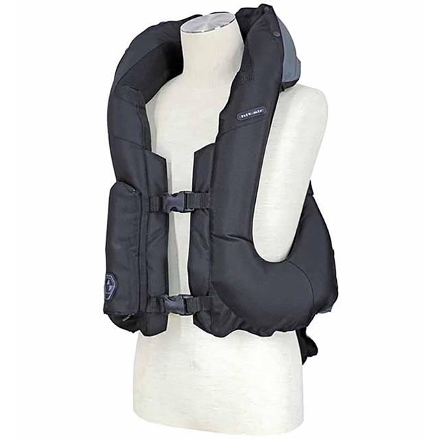 Gilet airbag d'équitation Evolution Moyen Hit-Air Noir