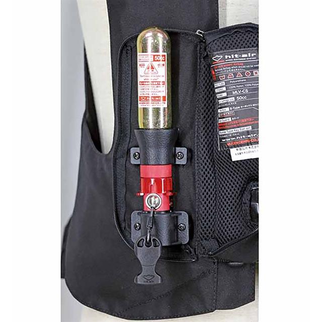 Gilet airbag d'équitation Evolution Petit Hit-Air Noir