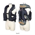 Gilet airbag d'équitation Kiddoozz Hit-Air Noir