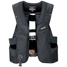 Gilet airbag d'équitation Kiddoozz Hit-Air Noir