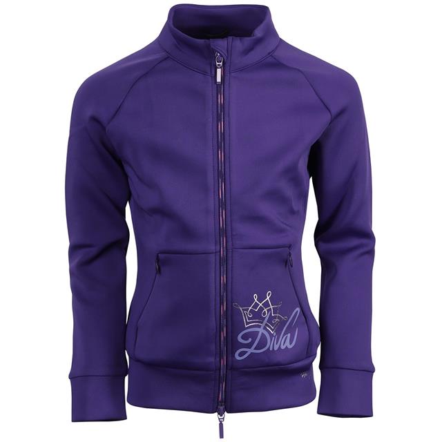 Gilet Diva Violet Harry's Horse Enfantss Mauve foncé