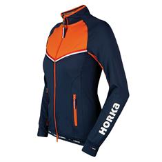 Gilet pour fille KNHS Bleu foncé-orange