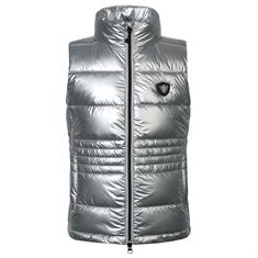 Gilet sans manches matelassé pour enfant Quilted Covalliero Argenté