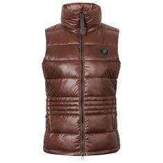 Gilet sans manches matelassé Quilted Covalliero Marron