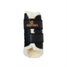 Guêtres de paddock pour antérieurs Turnout Leather Kentucky Noir