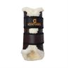 Guêtres de paddock pour postérieurs Turnout Leather Kentucky Marron