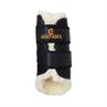 Guêtres de paddock pour postérieurs Turnout Leather Kentucky Noir