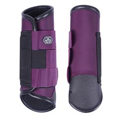 Guêtres Eventing Arrière QHP Violet