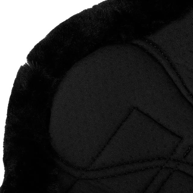 Guêtres Fleece Edge Mesh Brushing LeMieux Noir-noir