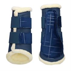 Guêtres HGVelvet Dot Horsegear Bleu foncé