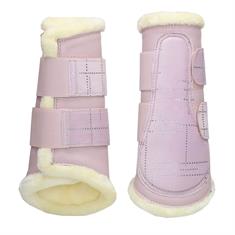 Guêtres HGVelvet Dot Horsegear Rose