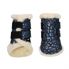 Guêtres Limited Edition Leopard Epplejeck Bleu foncé