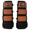 Guêtres mesh 3D Anky Noir-orange