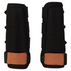 Guêtres mesh 3D Anky Noir-orange