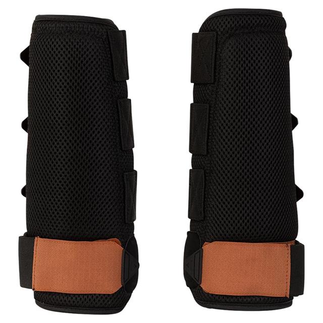 Guêtres mesh 3D Anky Noir-orange