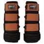 Guêtres mesh 3D Anky Noir-orange