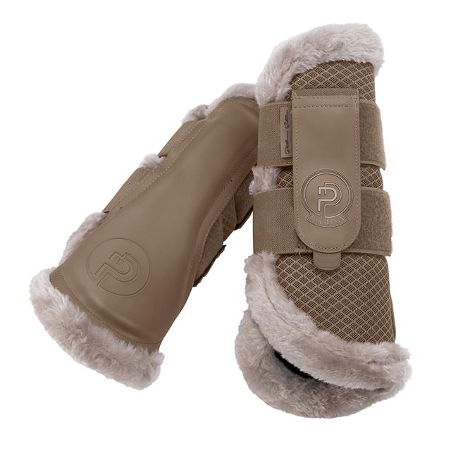 Guêtres Mesh Faux Fur Eskadron Platinum Marron clair