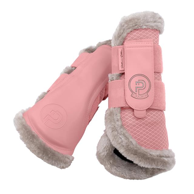 Guêtres Mesh Faux Fur Eskadron Platinum Rose
