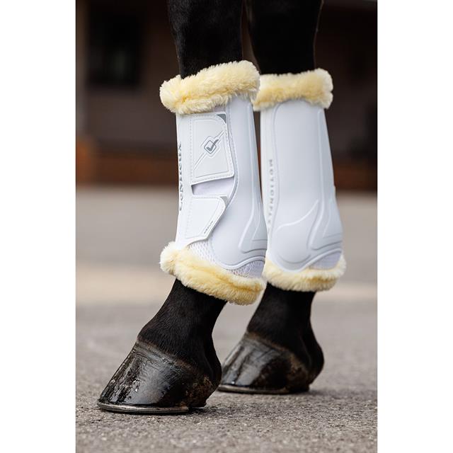 Guêtres Motionflex Dressage Fur LeMieux Blanc