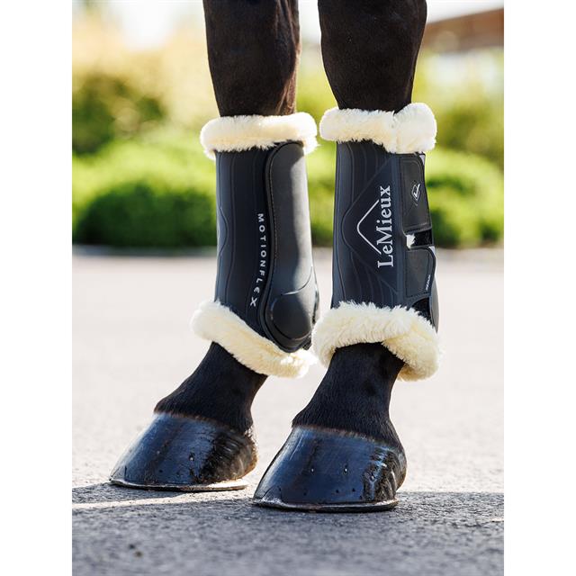 Guêtres Motionflex Dressage Fur LeMieux Noir