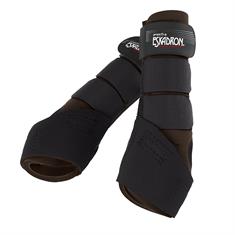 Guêtres Pro-Active postérieurs Eskadron Marron foncé