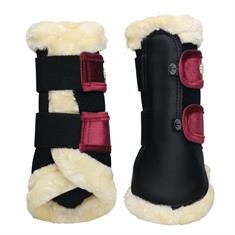 Guêtres Velvet SKØL Rouge foncé