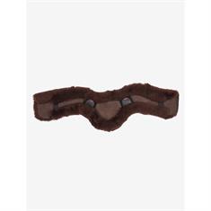 Housse de sangle Merino+ Anatomic Jumping LeMieux Marron
