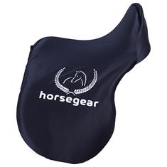 Housse de selle Logo Horsegear Bleu foncé