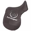 Housse de selle Logo Horsegear Gris foncé