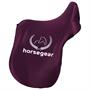 Housse de selle Logo Horsegear Bleu foncé