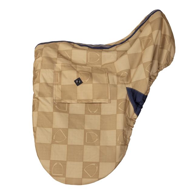 Housse de selle QHP Jaune clair