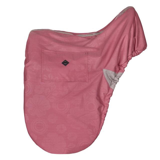 Housse de selle QHP Rose moyen