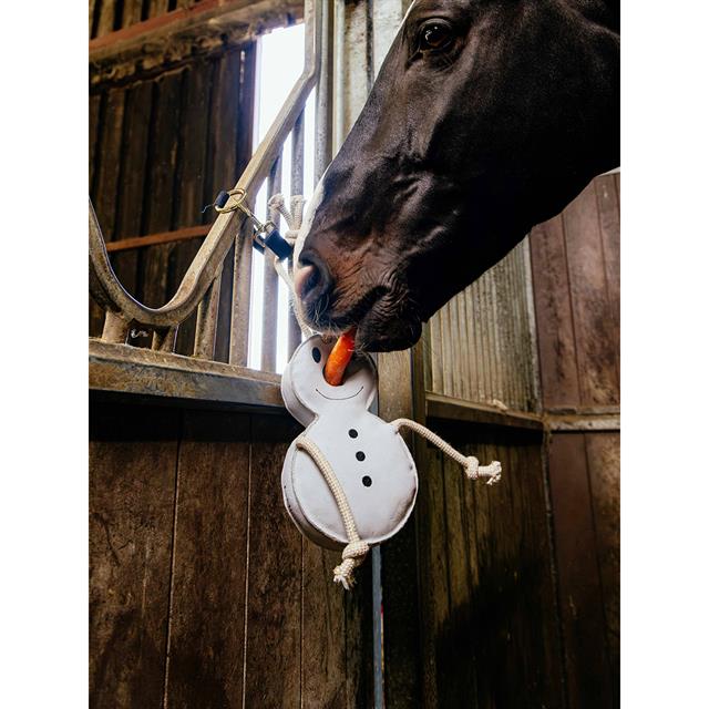 Jouet pour cheval Snowman LeMieux Blanc