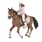 Junior Pour Figurine Cheval Hiver Amazone Divers