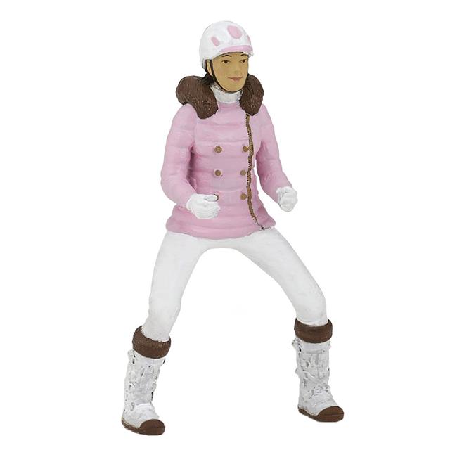 Junior Pour Figurine Cheval Hiver Amazone Divers