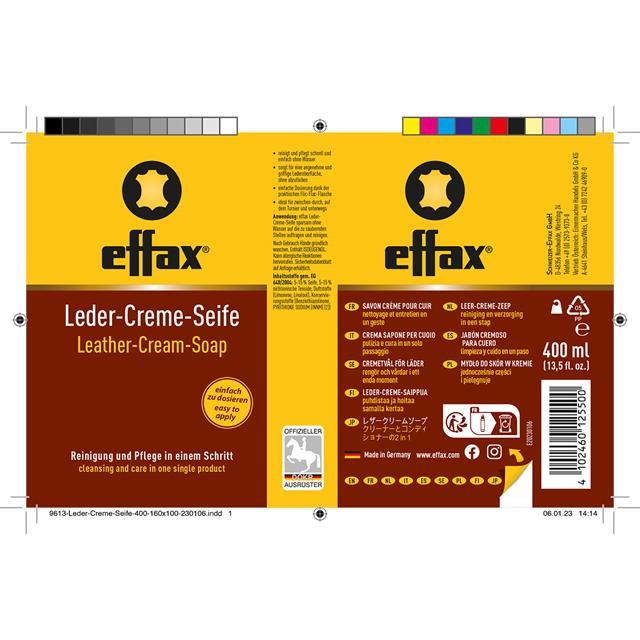 La crème savonneuse pour cuir Effax Divers