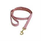 Laisse courte pour chien Wool Kentucky Rose clair