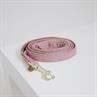Laisse courte pour chien Wool Kentucky Rose clair