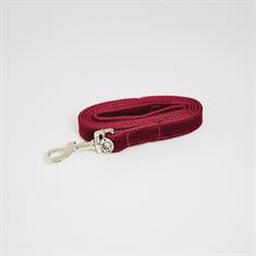 Laisse pour chien Corduroy Kentucky Rouge