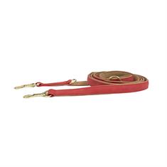Laisse pour chien en cuir vegan Kentucky Rouge clair
