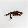 Laisse pour chien en perles faites-main Kentucky Orange
