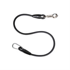 Laisse pour chien en silicone Kentucky Noir
