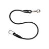 Laisse pour chien en silicone Kentucky Noir