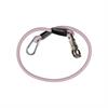 Laisse pour chien en silicone Kentucky Rose clair
