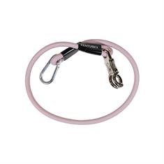 Laisse pour chien en silicone Kentucky Rose clair