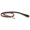 Laisse pour chien Polo Cuir WeatherBeeta Marron moyen- Rose