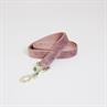 Laisse pour chien Velvet 120cm de longue Kentucky Rose clair