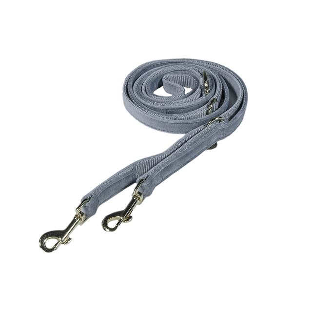 Laisse pour chien Velvet 200cm de longue Kentucky Bleu clair