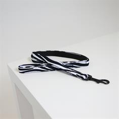 Laisse pour chien Zebra Kentucky Noir-blanc