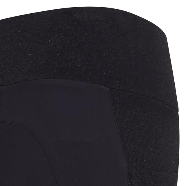 Legging d'équitation Breeze Fg Euro-star Noir-argenté